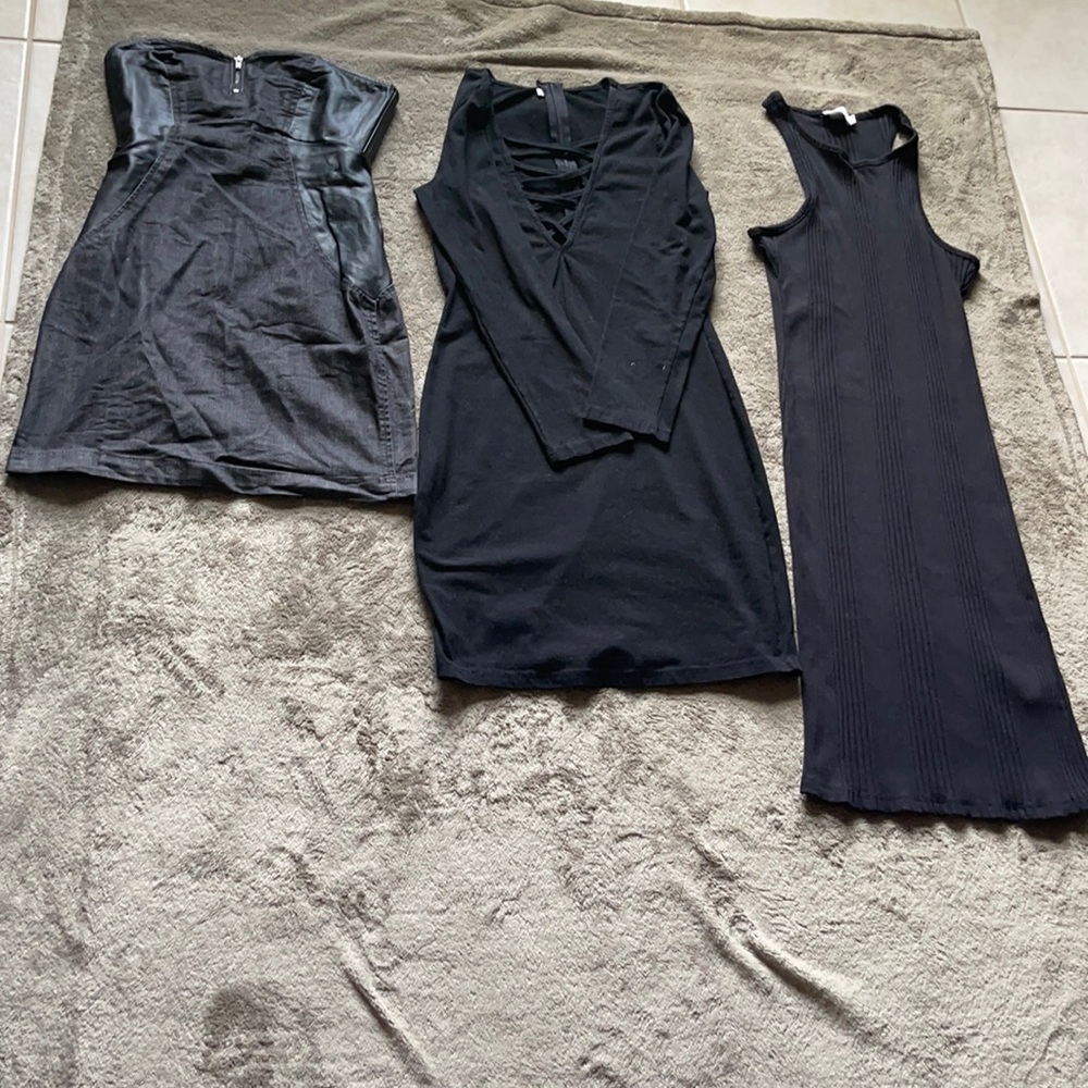 !!! 3pc Lot Black Dresses !!!